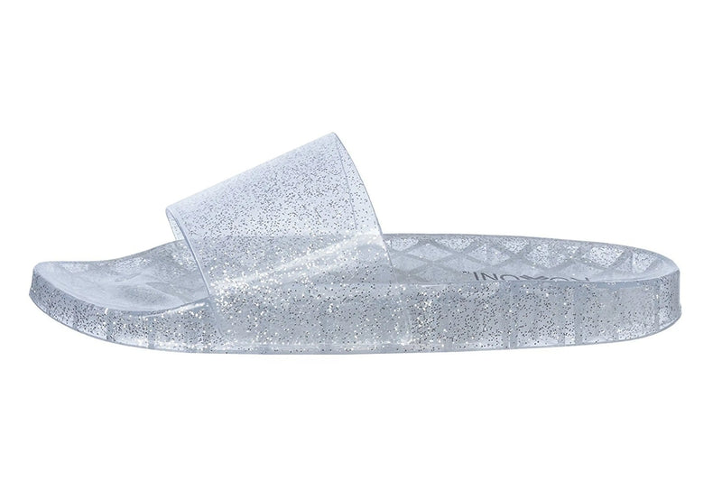 Women's Summer Flip Flop Open Toe Jelly Glitter Slides Roxoni