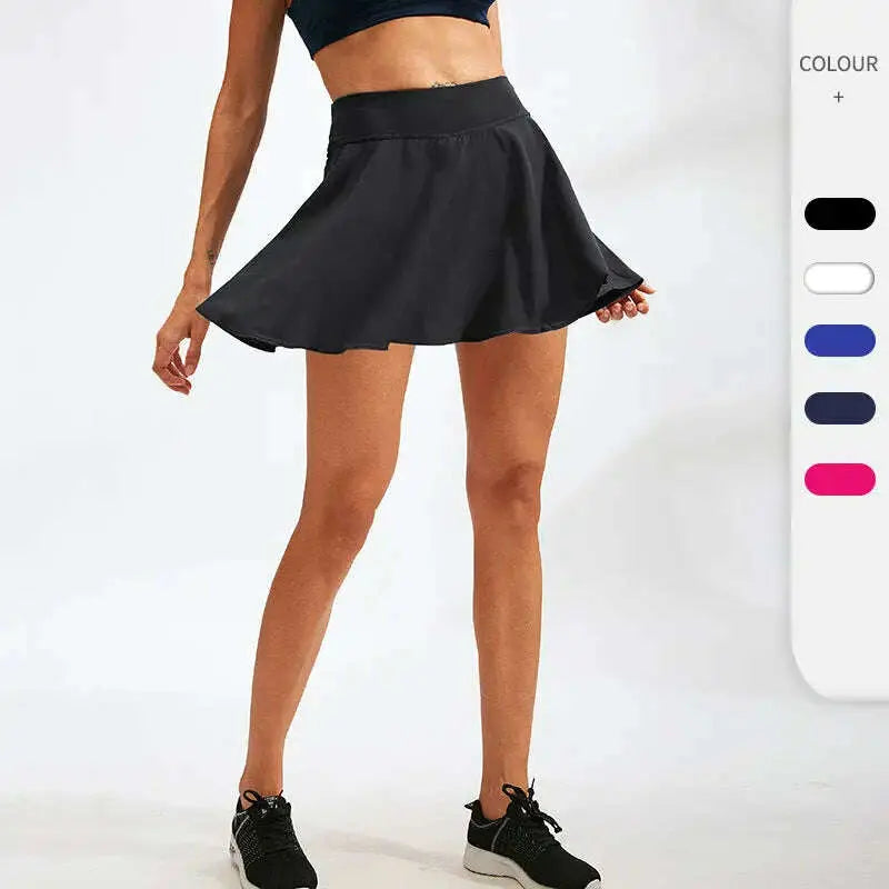 Womens-Tennis-Skirt-With-Inner-Shorts-Underpants-Dancing-Short-Gym-Women_s-Yoga-Shorts-2-in-1-Sports-Tennis-Skirt-Elastic-Waist-GreatEagleInc-334163256