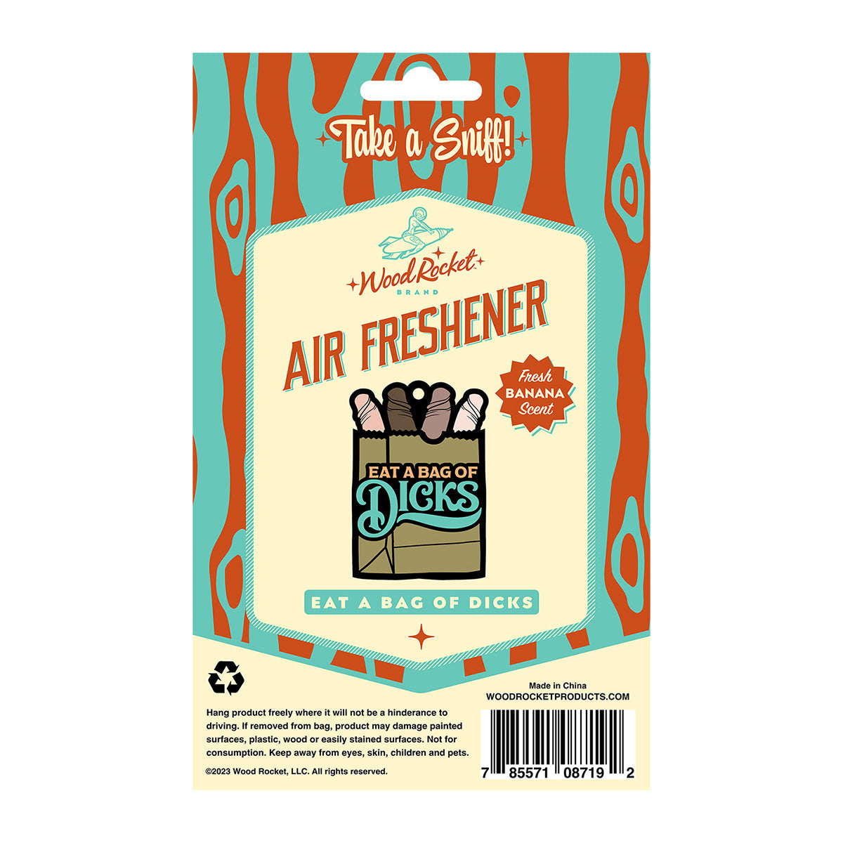 Wood Rocket Air Freshener Bag of Dicks Wood Rocket