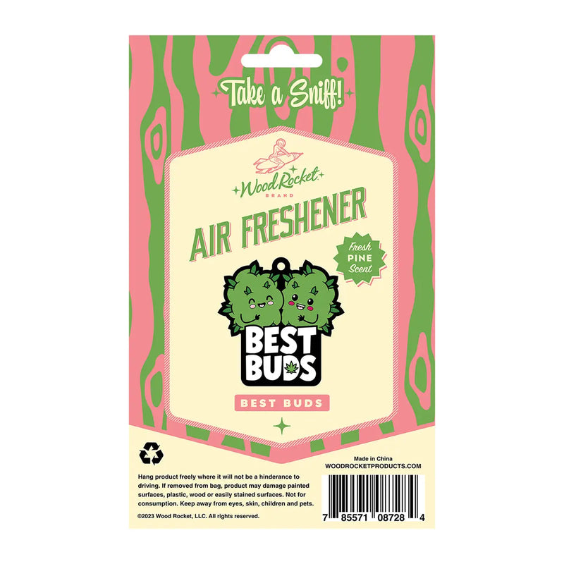 Wood Rocket Air Freshener Best Buds Wood Rocket
