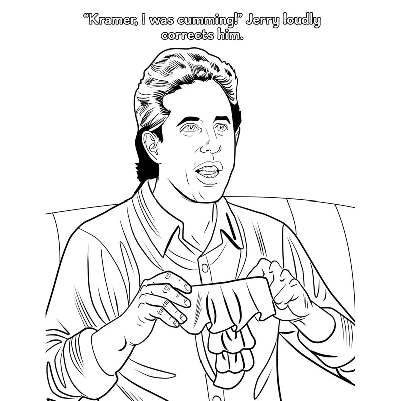 Wood Rocket Sexfeld Porn Parody Coloring Book Wood Rocket