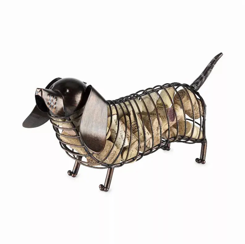 Woof Dachshund Cork Holder By True True Brands
