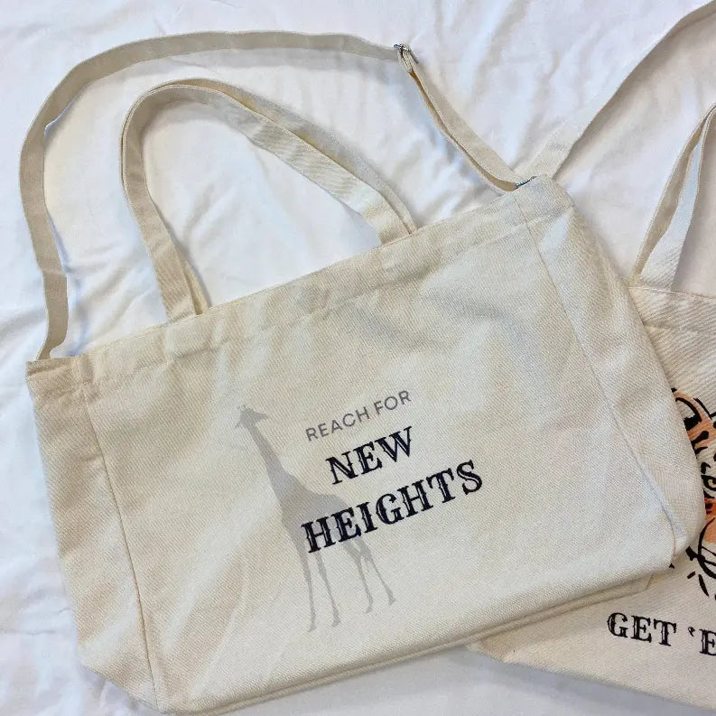 Words To Live By Canvas Tote Ellison+Young