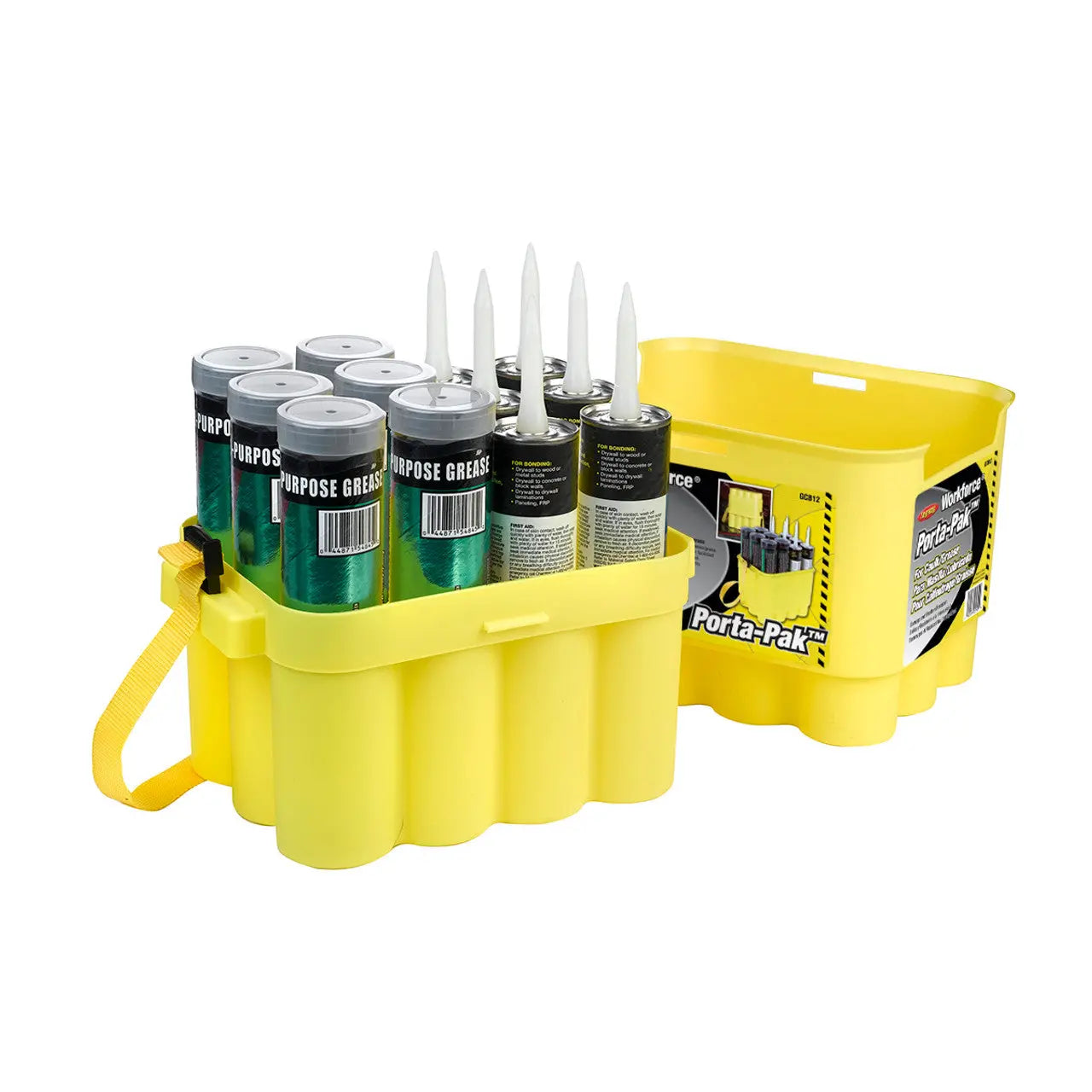 Workforce Porta Pak 12 Pack Grease And Caulk Tube Storage Box WORKFORCE
