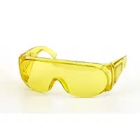 Wrap-Around Glasses, Amber (Pack of 12) MUTUAL INDUSTRIES INC.