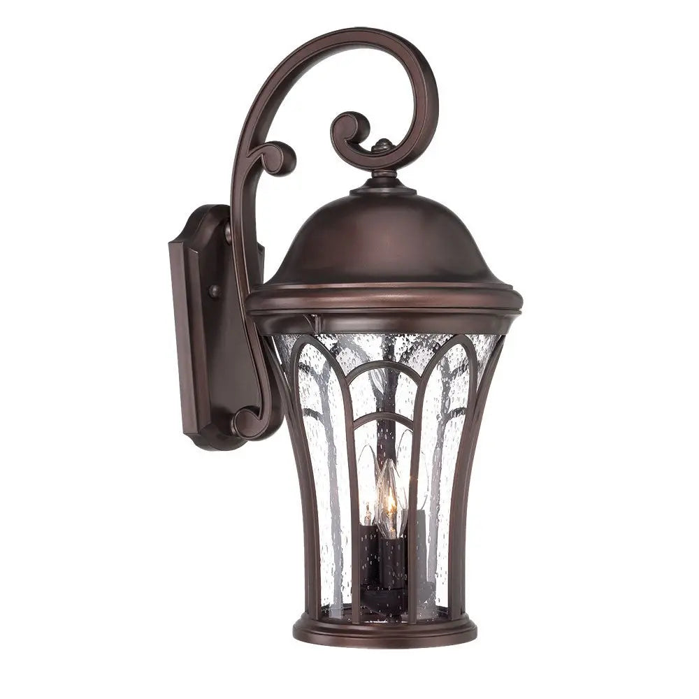 XL Bronze Tapered Goblet Wall Light Homeroots Outdoor