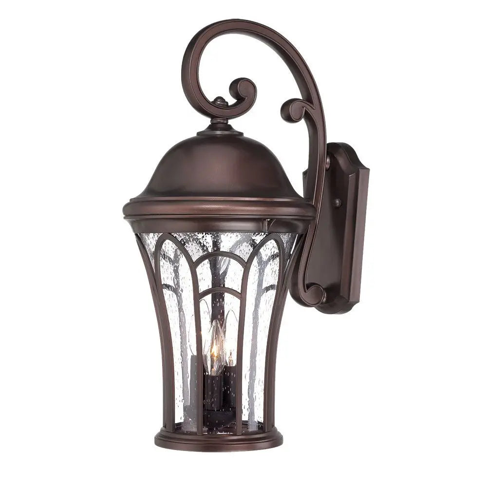 XL Bronze Tapered Goblet Wall Light Homeroots Outdoor