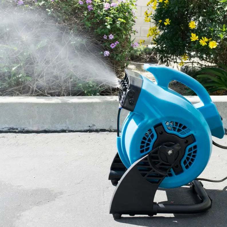 XPOWER FM-48 Portable 3 Speed Outdoor Cooling Misting Fan Xpower Manufacture Inc