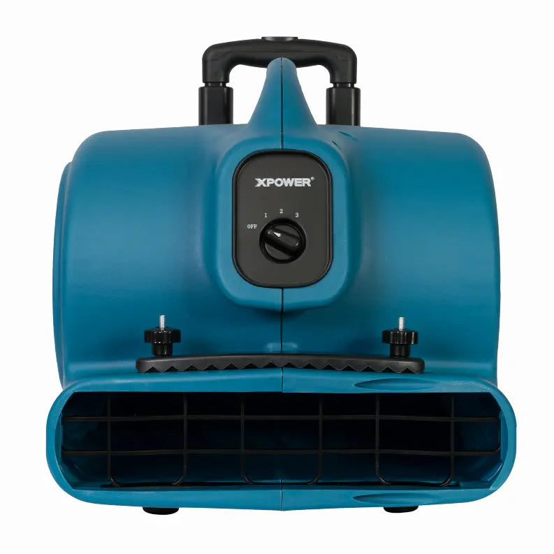 XPOWER P-630HC 1/2 HP 2800 CFM Air Mover, Dryer, Fan, Blower with Telescopic Handle, Wheels, Carpet Clamp Xpower Manufacture Inc