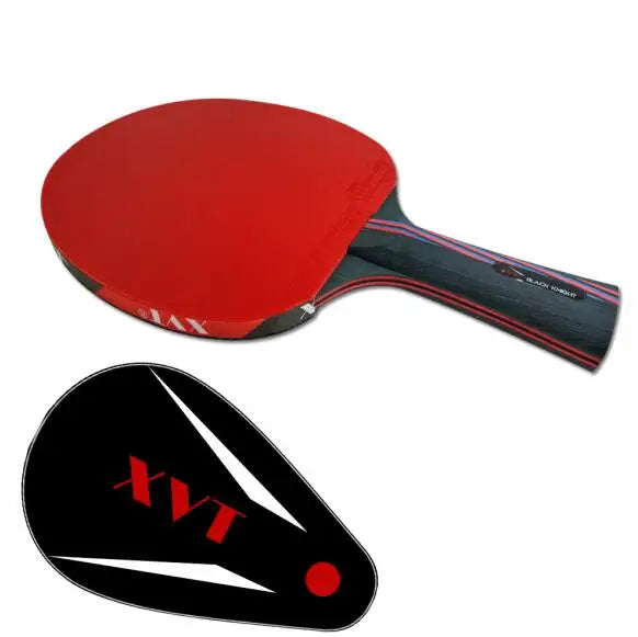 XVT 40+ NANO CARBON KOKUTAKU 868 rubber Hand-Assemble table tennis racket PINGPONG paddle Send Whole Cover case ST long handle