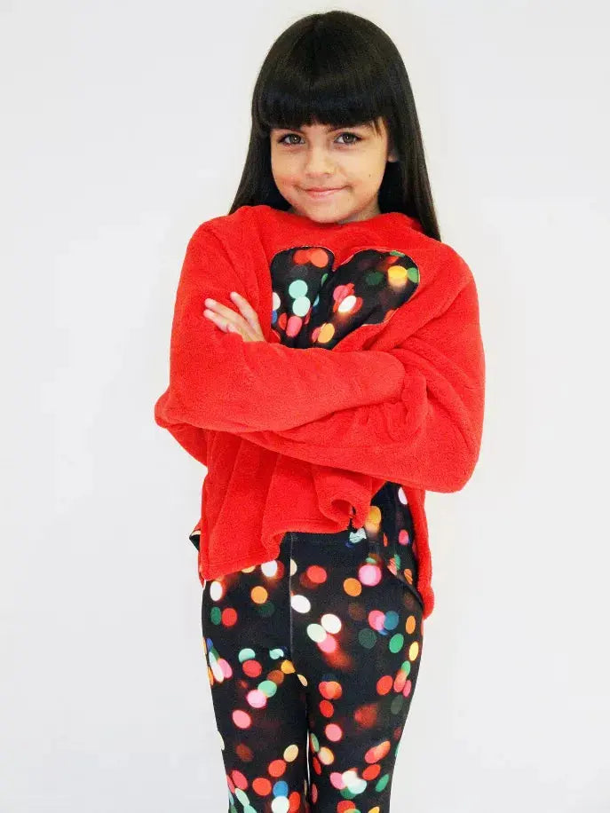 Xmas Lights Glow Leggings Little Mass