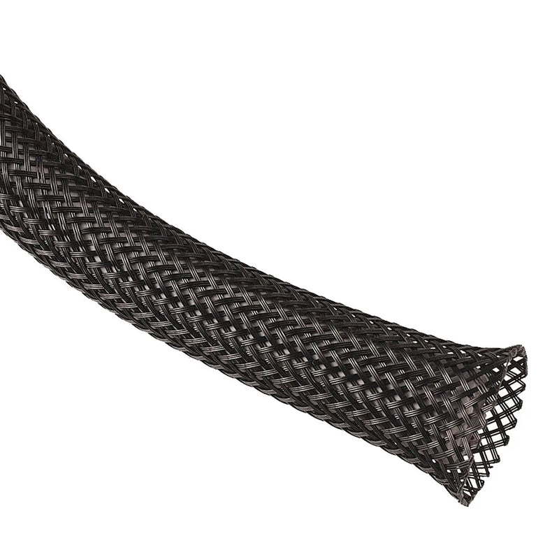 Xscorpion 3/8" Expandable Braided Sleeve - Black (100 Feet) Xscorpion