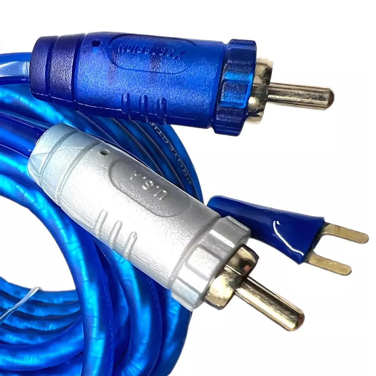 Xscorpion 6-foot Right Angle Triple Shielded Rca Cable With Remote Wire Xscorpion