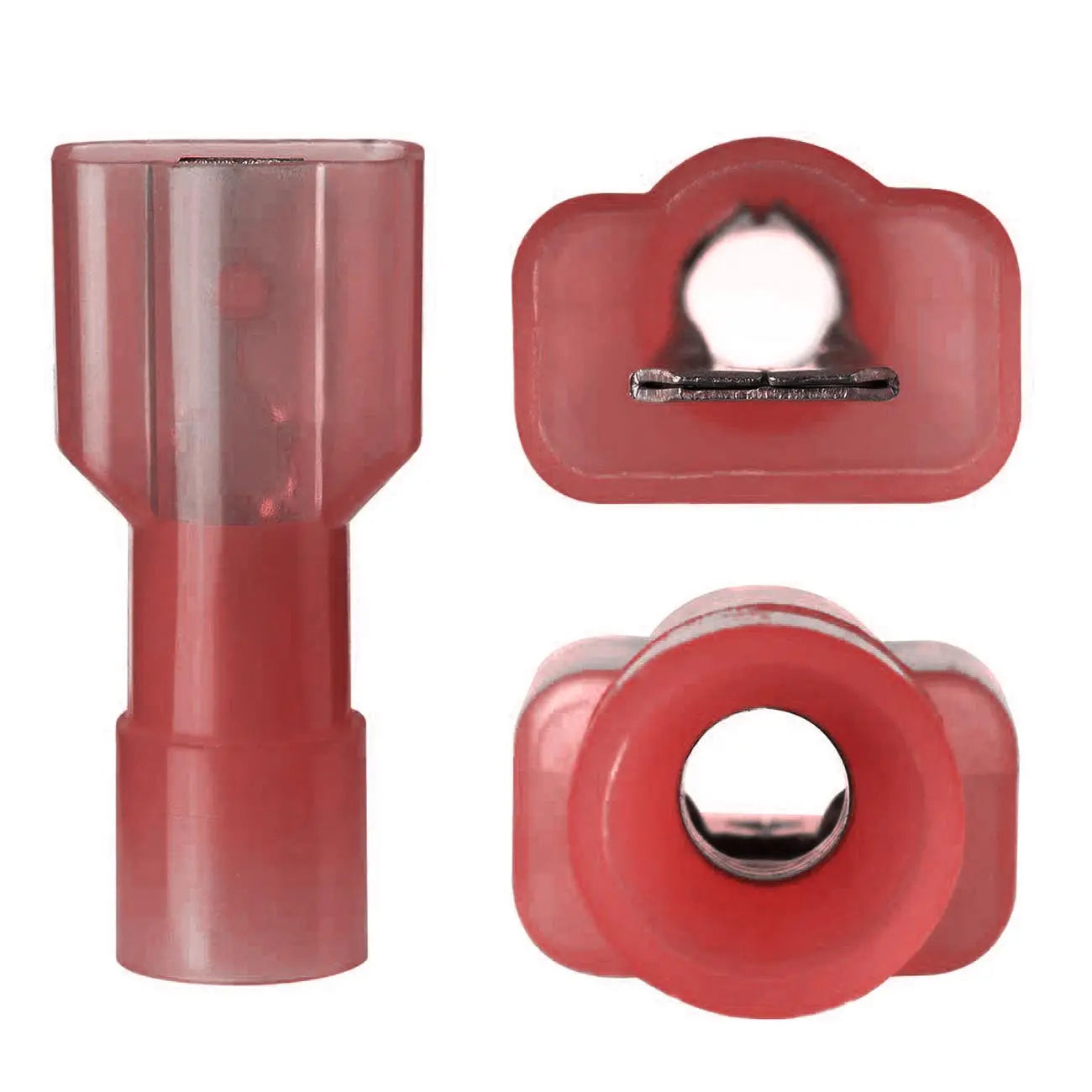 Xscorpion Insulated Male Quick Disconnect 18/22ga. - Red (100 Pack) Xscorpion