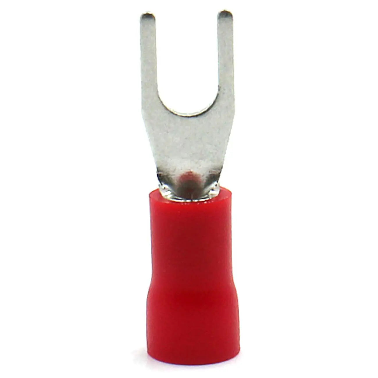 Xscorpion Spade Terminals - #10 18/22ga. - Red (100 Pack) Xscorpion