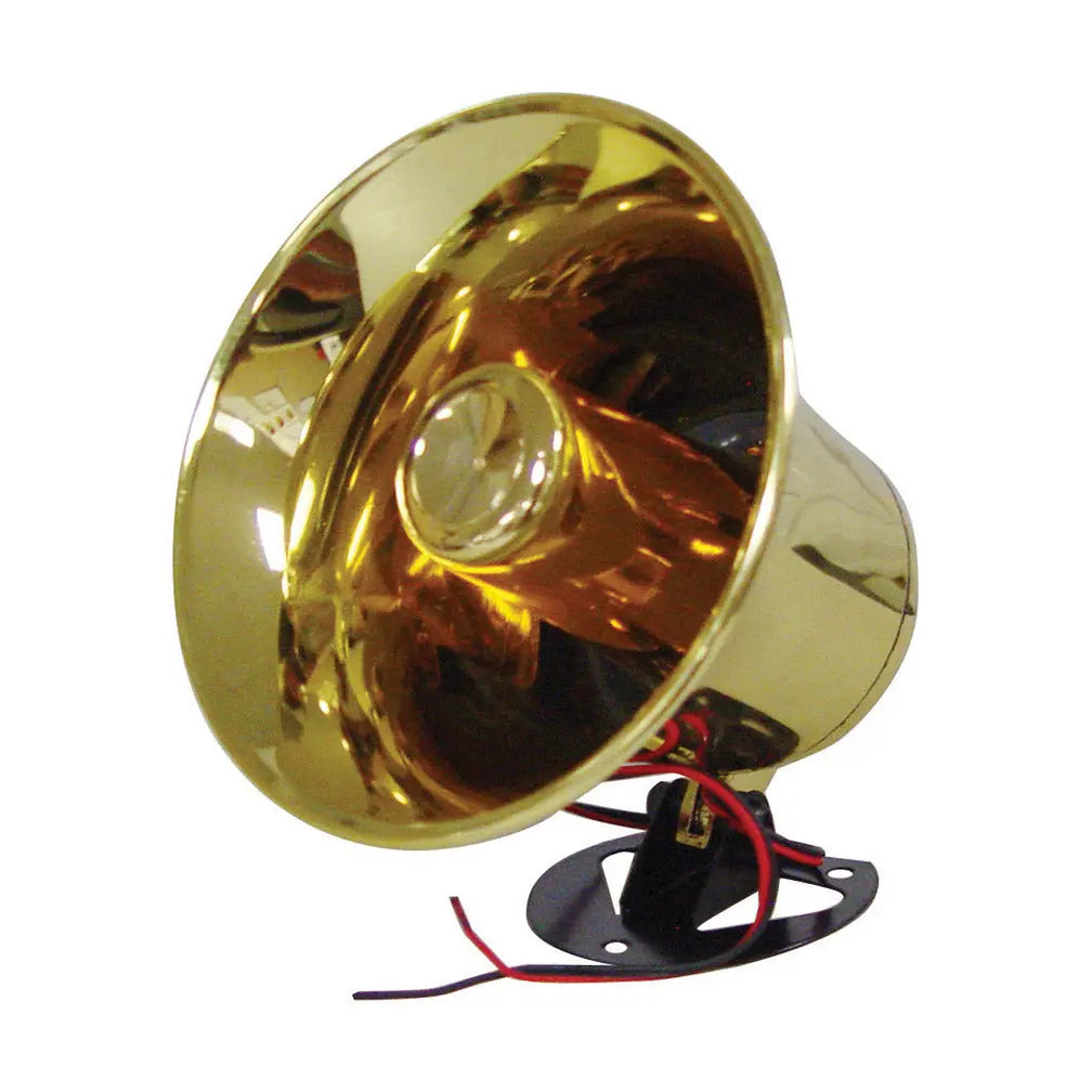 Xxx Audio 5-1/4” Pa Speaker Style Horn With Brass Color XXX