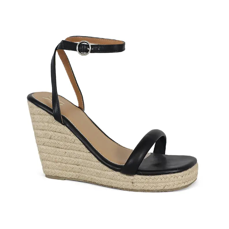 YOKI DANIFER-26 Women's Braided Cork Wedge Sandals Yoki Fashion