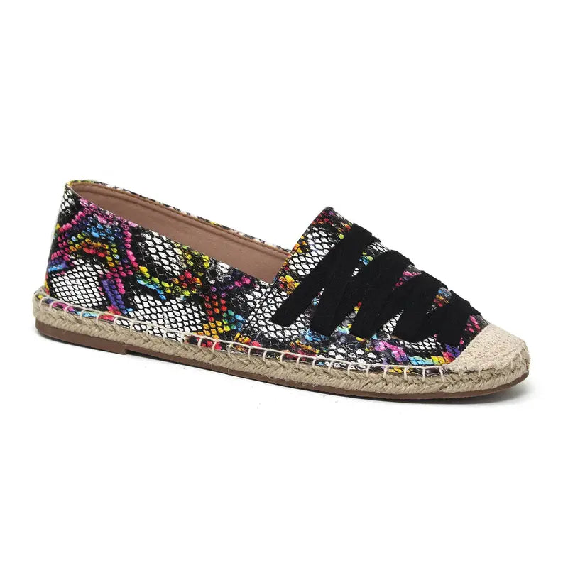 YOKI LEIA-12 Women's Cross Strap Style On Front Toe Flat Yoki Fashion