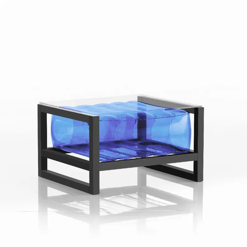 YOKO COFFEE TABLE EKO ALUMINIUM Frame Mojow Design