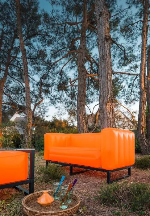 YOMI SOFA EKO WITH LIGHTING WOOD Frame Mojow Design