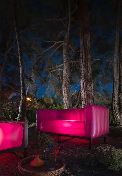 YOMI SOFA EKO WITH LIGHTING WOOD Frame Mojow Design