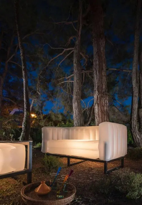 YOMI SOFA EKO WITH LIGHTING WOOD Frame Mojow Design