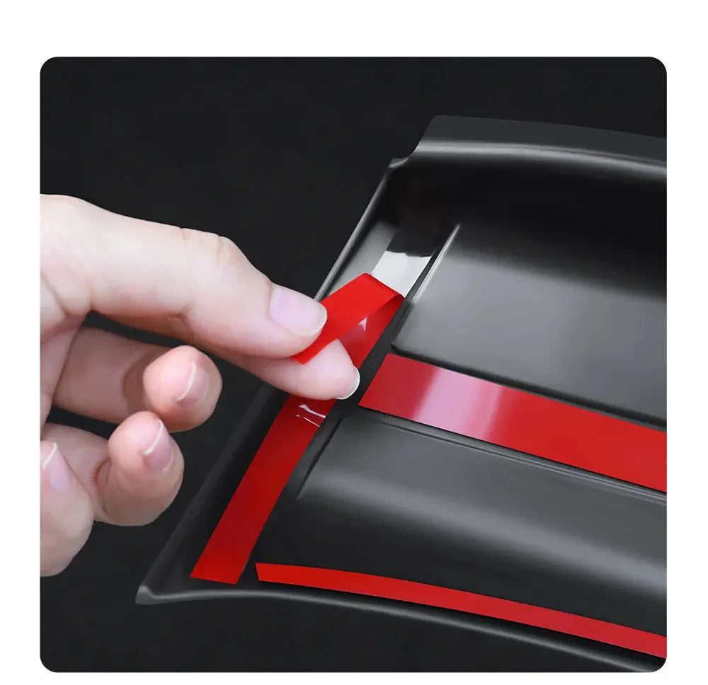 YZ For Tesla Model 3 Y Highland Juniper Trunk Sill Plate Protector TPE Rubber Protector Threshold Bumper Pad Prevent Scratching GreatEagleInc