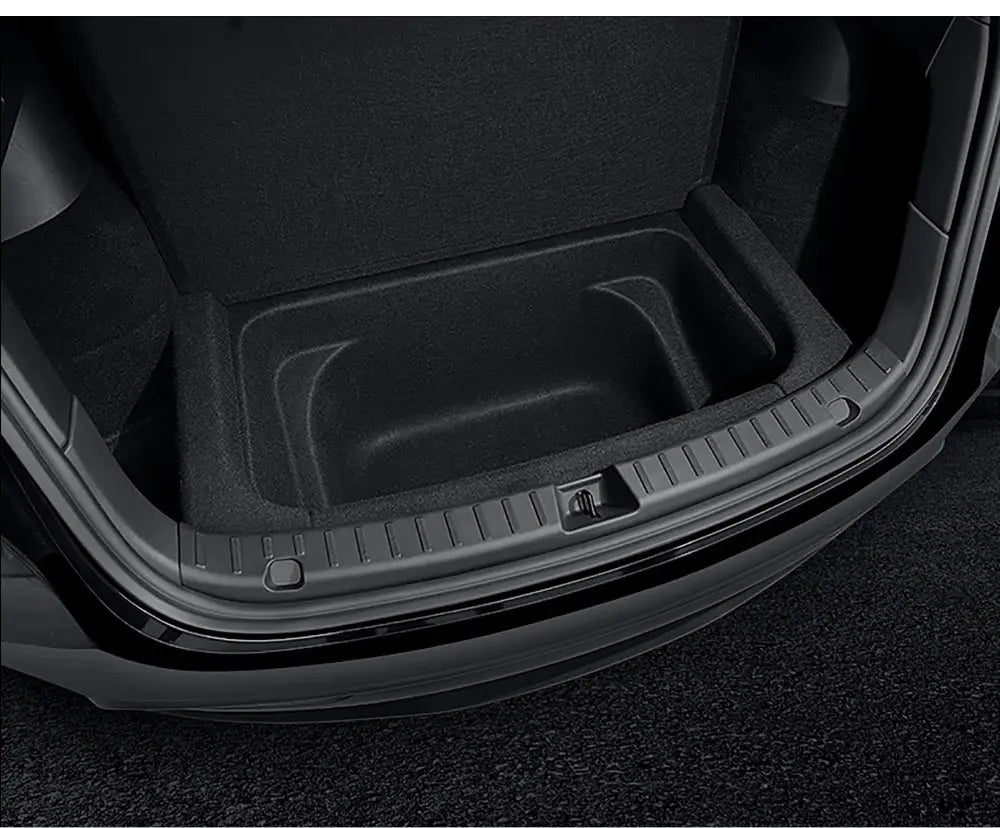 YZ For Tesla Model 3 Y Highland Juniper Trunk Sill Plate Protector TPE Rubber Protector Threshold Bumper Pad Prevent Scratching GreatEagleInc