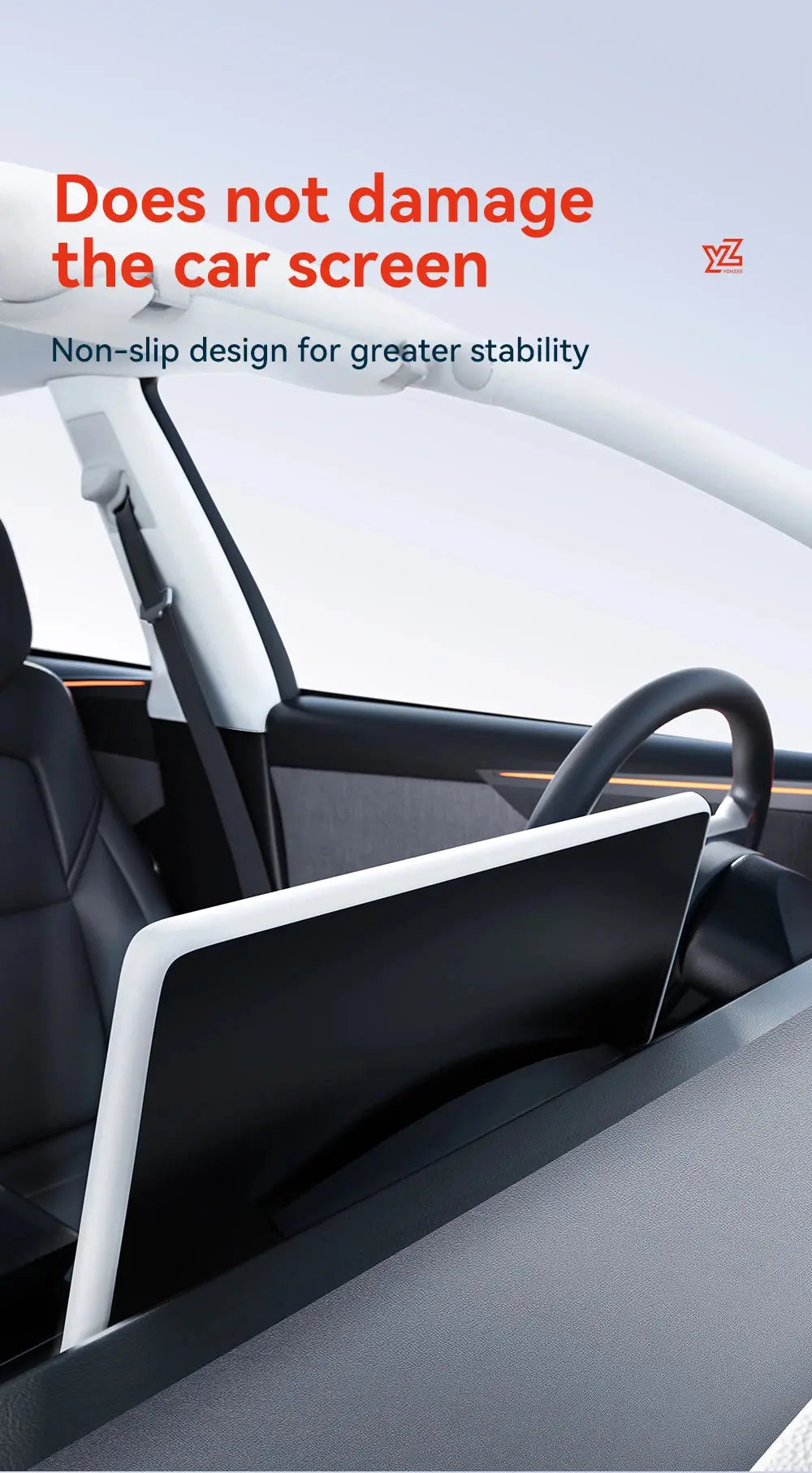 YZ For Tesla Model 3 Y/YL Highland Juniper 2021-2026 TPU Protective Trim Cover Central Control Navigation Screen Protector GreatEagleInc