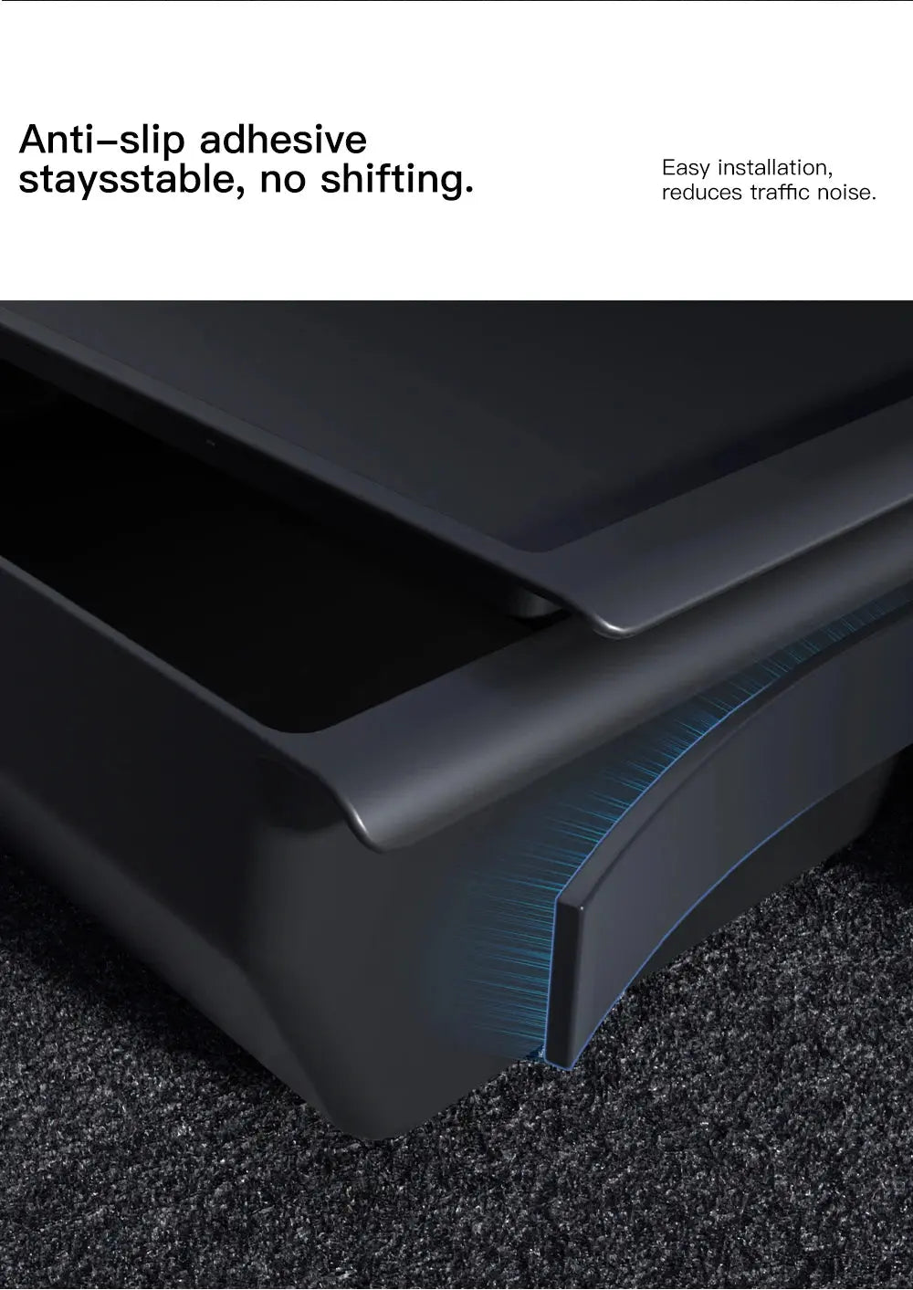 YZ For Tesla Model Y Juniper 2026 Underseat Storage Box Seats Drawer TPE Hidden Storage Tray Push Pull Car Organizer Accessories GreatEagleInc
