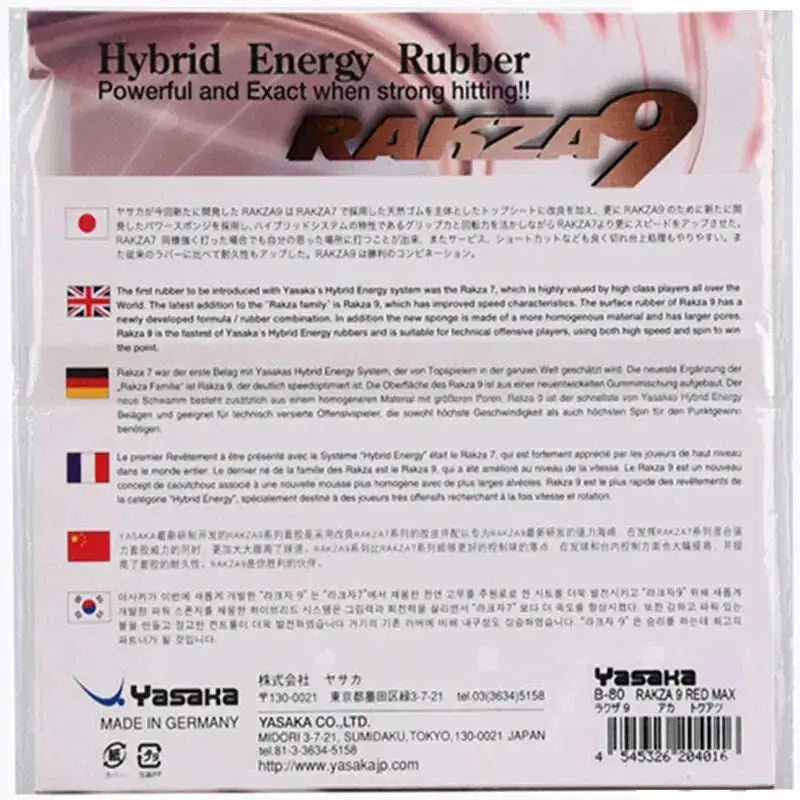 Yasaka-RAKZA-9-RK9-B-80-table-tennis-rubber-table-tennis-rackets-cake-sponge-racquet-sports-indoor-sports-FreeDropship-335652632