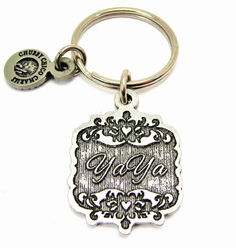 Yaya Victorian Scroll Key Chain Chico Charms