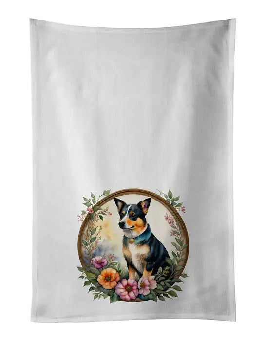 Yellow Labrador Retriever and Flowers Pair of Pot Holders Caroline's Treasures