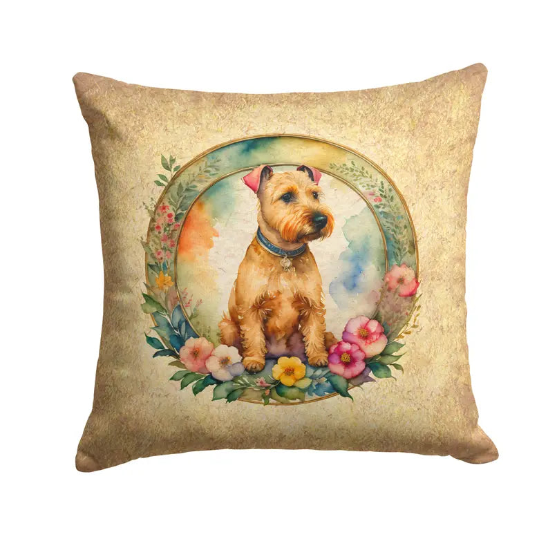 Yellow Labrador Retriever and Flowers Pair of Pot Holders Caroline's Treasures