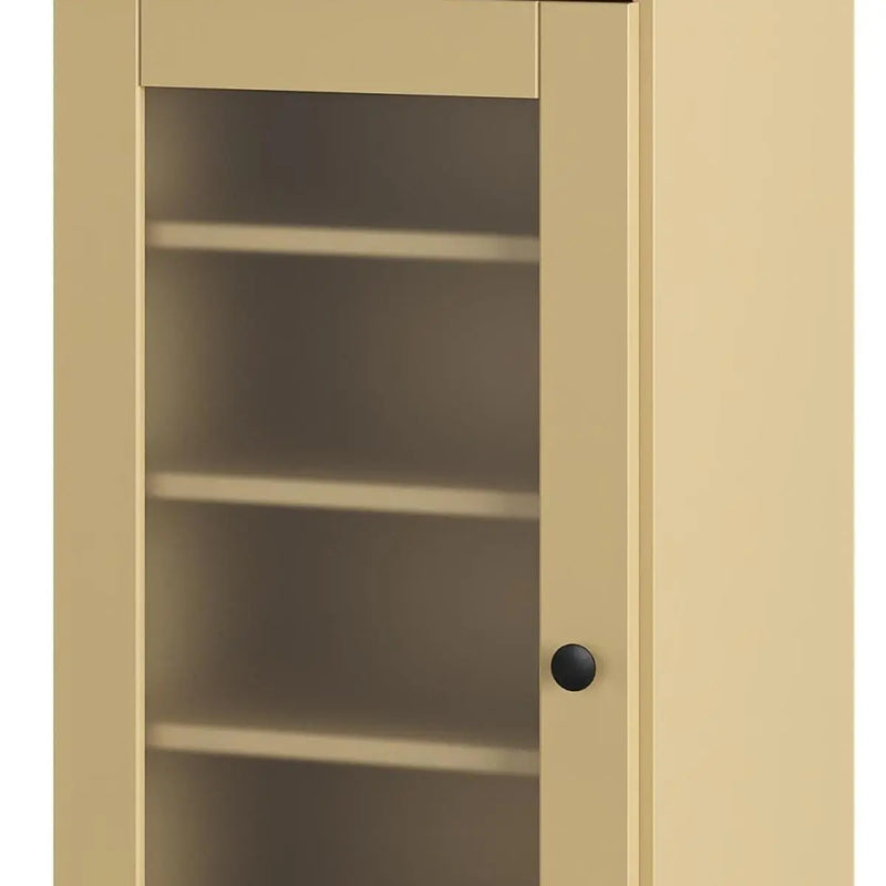 Yellow Ten Pair Solid WoodShoe Storage Cabinet Homeroots Organization