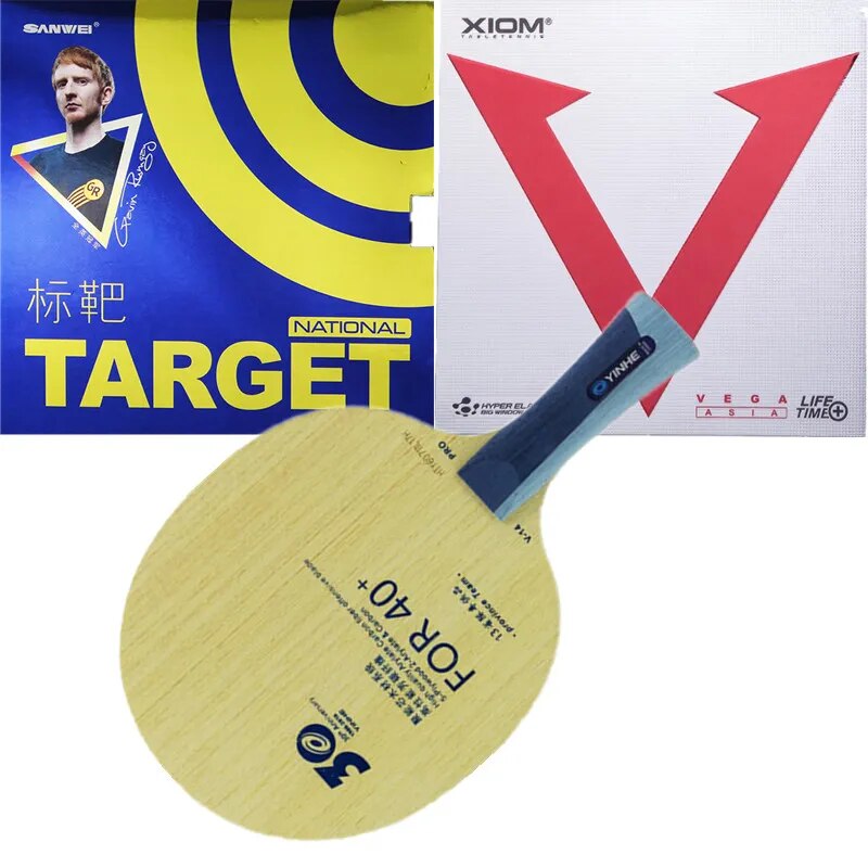 Yinhe 30th Anniversary Version V14 pro V-14 pro table tennis Blade for new material 40+ with Xiom Vega Sanwei National target