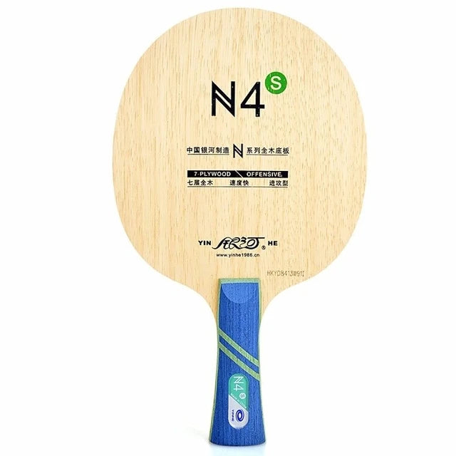 Yinhe N4S N10S N12 Wooden Attack+Loop OFF Table Tennis Blade for PingPong Racket N4S FL