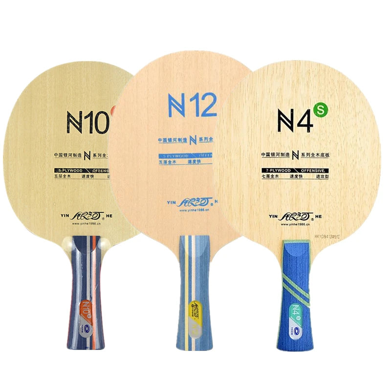 Yinhe N4S N10S N12 Wooden Attack+Loop OFF Table Tennis Blade for PingPong Racket