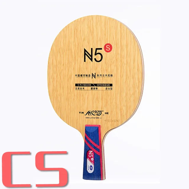 Yinhe N5S WoodenAttack+Loop OFF Table Tennis Blade for PingPong Racket CS N5S