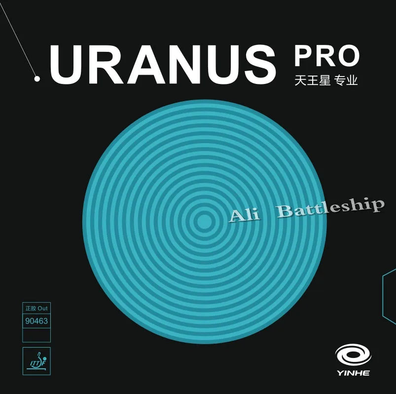 Yinhe Uranus Pro Short Pips-Out for Wang Zengyi Table Tennis Rubber With Sponge