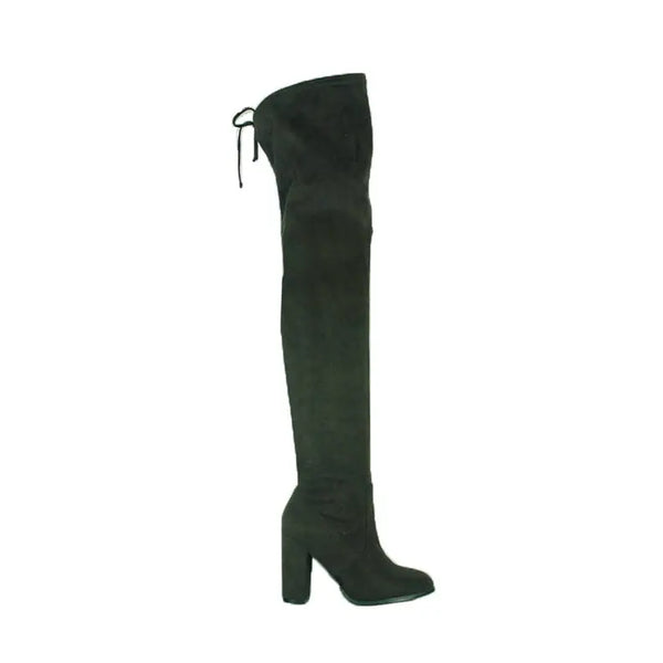 Yoki Womens Daisy-26 high heel over the knee tall Boots Yoki Fashion