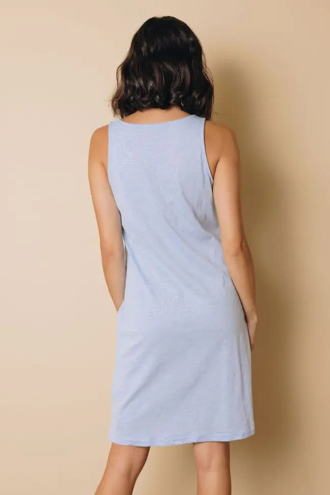 York Pocketed Mini Dress Stay Warm in Style
