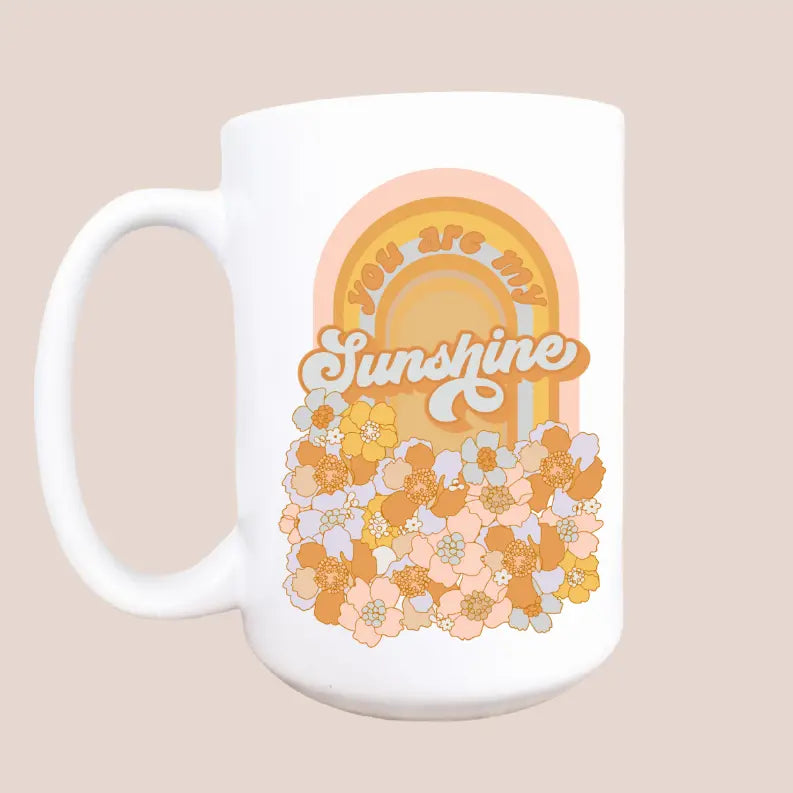 You Are My Sunshine Ceramic Coffee Mug Mug & Mini