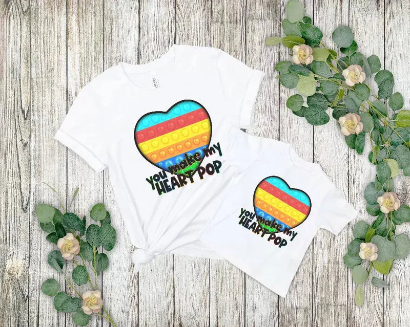 You Make My Heart Pop - Mommy and Me (Mommy and Me Set; Sold Separately) CK's Boutique