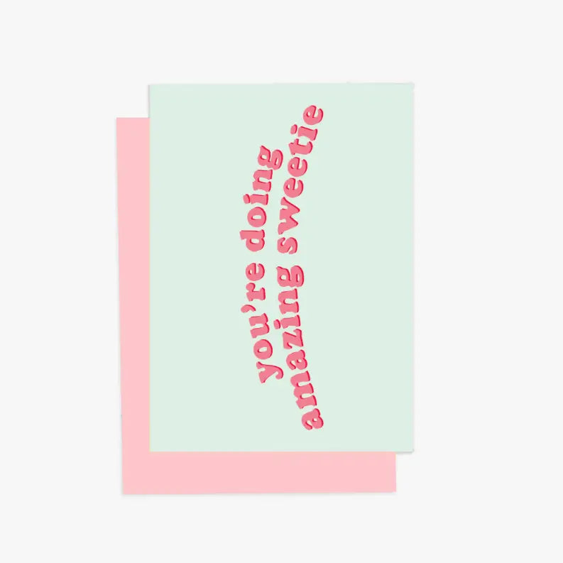 You're doing amazing sweetie Greeting Card Cocus Pocus