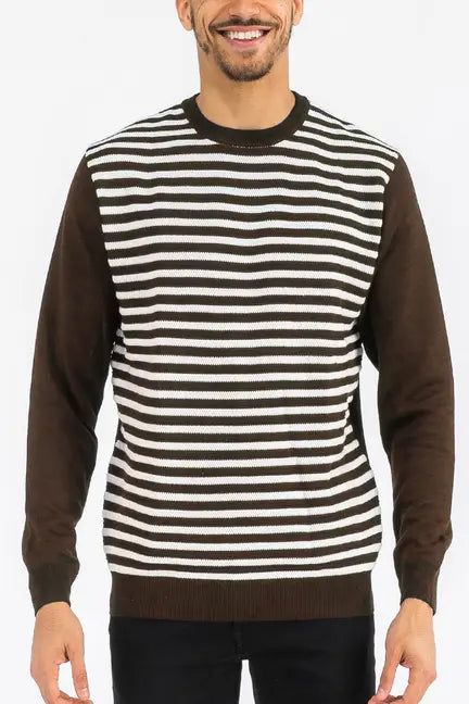 Zafflon Striped Sweater WEIV