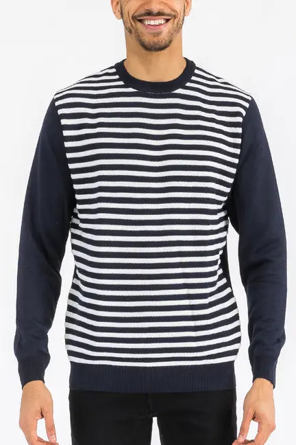 Zafflon Striped Sweater WEIV