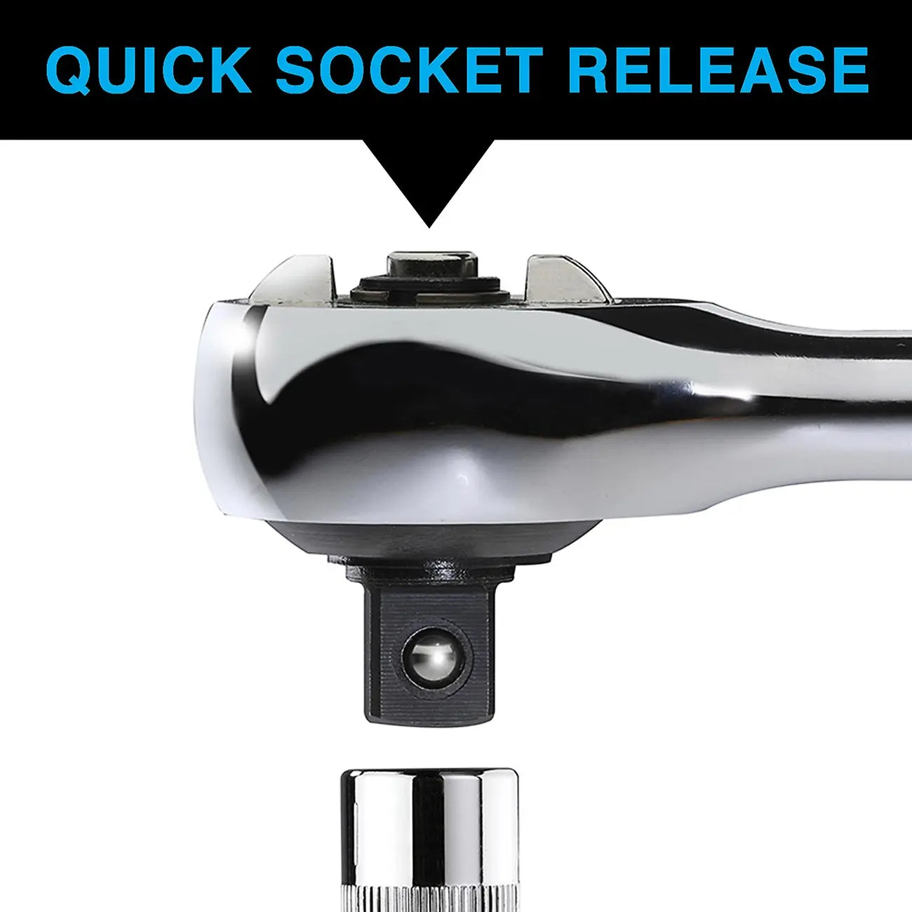 Zero Degree Ultra-precise Gearless Ratchet 1/4" Drive ZERODEGREE