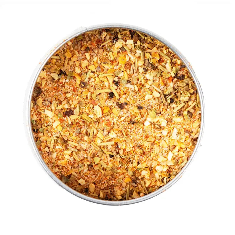 Zesty Mediterranean Lemon Pepper BBQ Rub & Seasoning Gustus Vitae