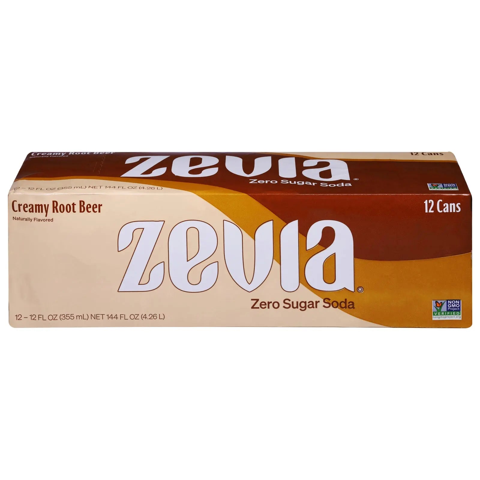 Zevia - Soda Creamy Root Beer - Cs Of 2-12/12 Fz Zevia